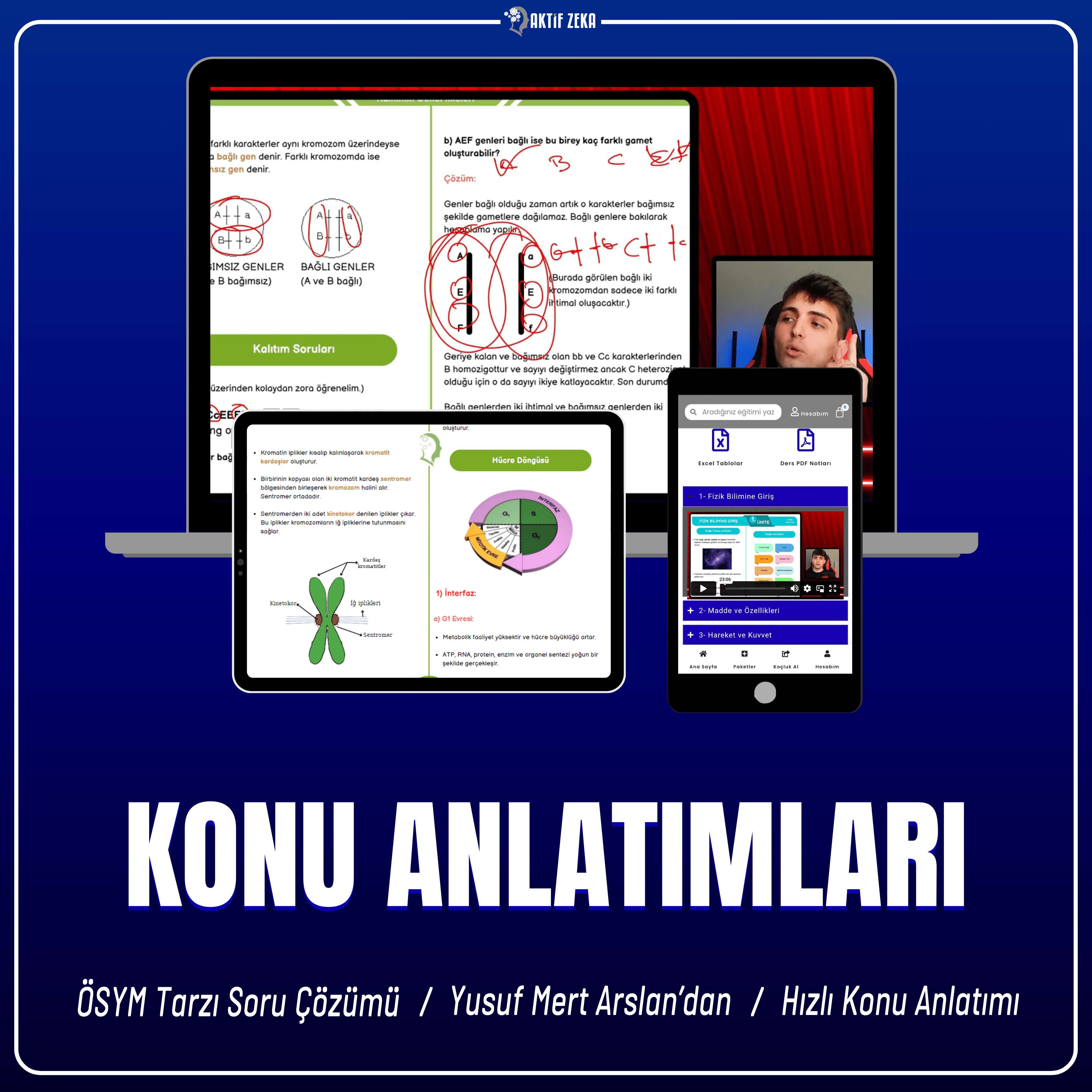 TYT Biyoloji Paketi - Aktif Zeka - Derecenin Notları