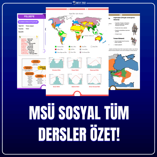 Ücretsiz MSÜ Sosyal Notları - Görsel 2