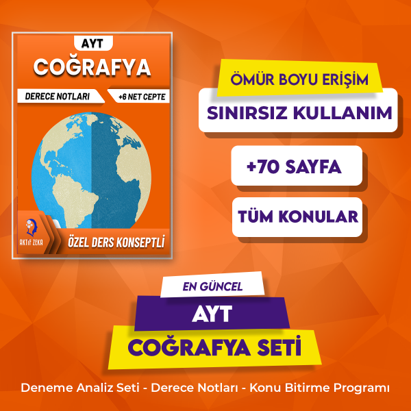 AYT Coğrafya Paketi