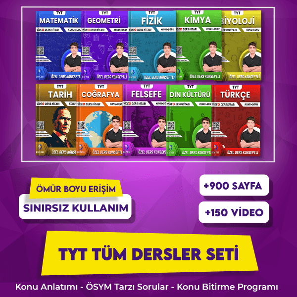 TYT Tüm Dersler Full Paket