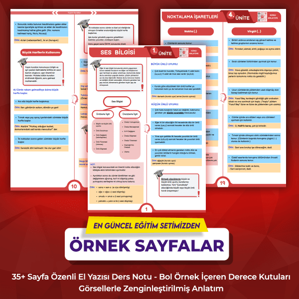 TYT Ses - Yazım - Noktalama Paketi - Görsel 2